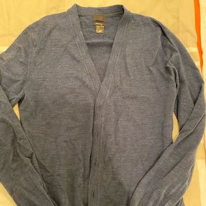 H&M men’s dark blue sweater (button down)
